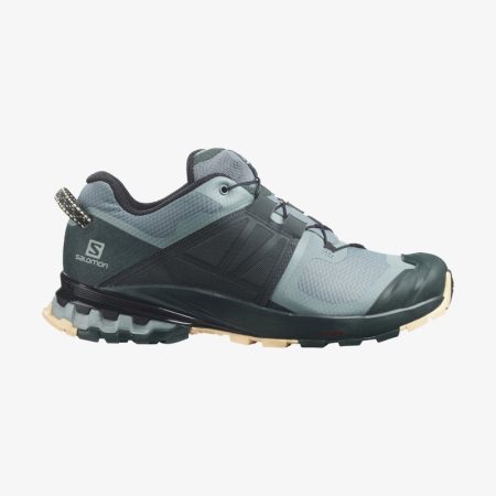 Salomon XA WILD Womens Hiking Shoes Green UK SLAX